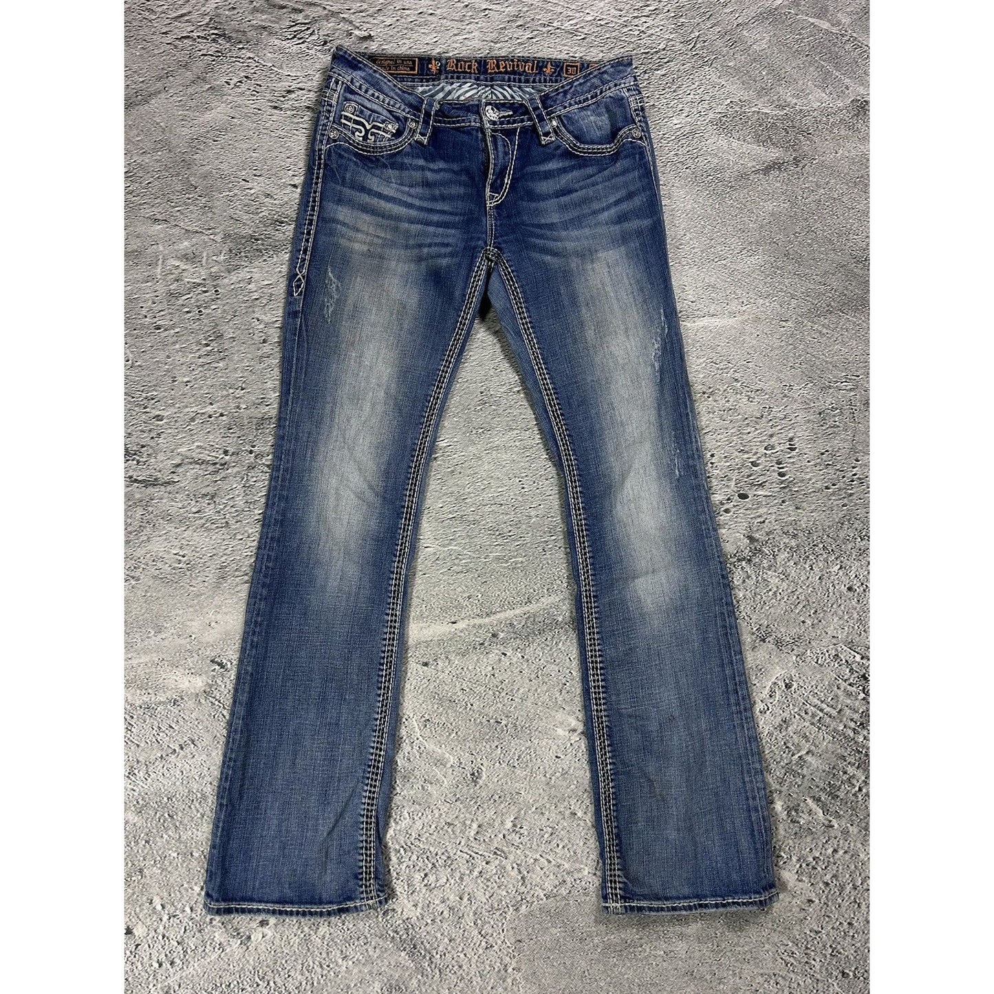 Rock Revival vintage blue jeans Y2K bootcut