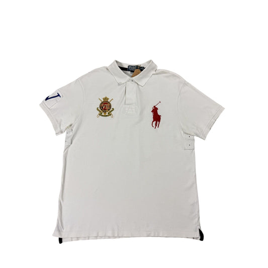 Chief Keef Polo Ralph Lauren white red big pony