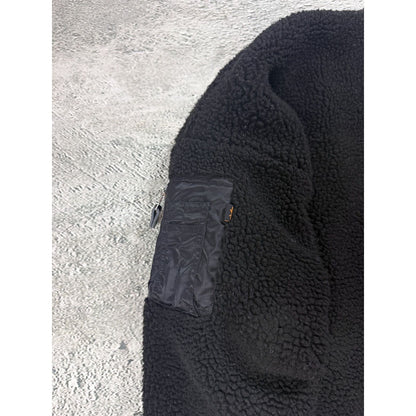 Alpha Industries sherpa bomber jacket