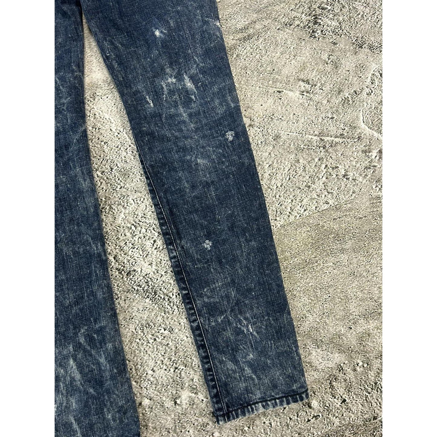 Diesel jeans vintage blue Matic Y2K slim marble low rise