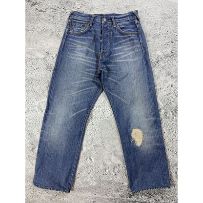 Evisu jeans vintage seagull logo selvedge denim