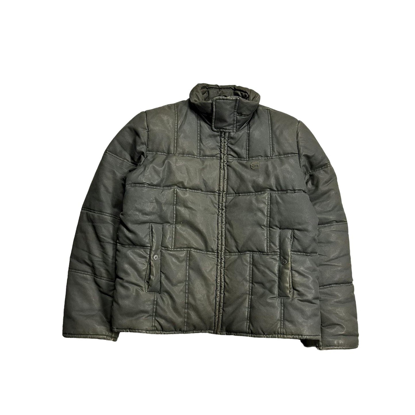 G-star Raw vintage padded jacket brown