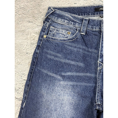 True Religion blue jeans Y2K Vinny ultra baggy buddah