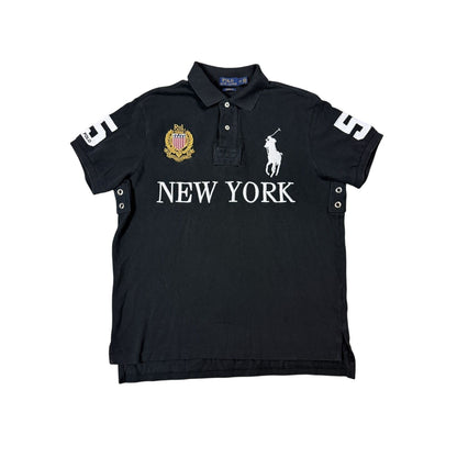 Chief Keef Polo Ralph Lauren New York black Polo T-shirt