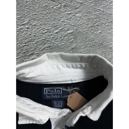 Chief Keef Polo Ralph Lauren black longsleeve white X