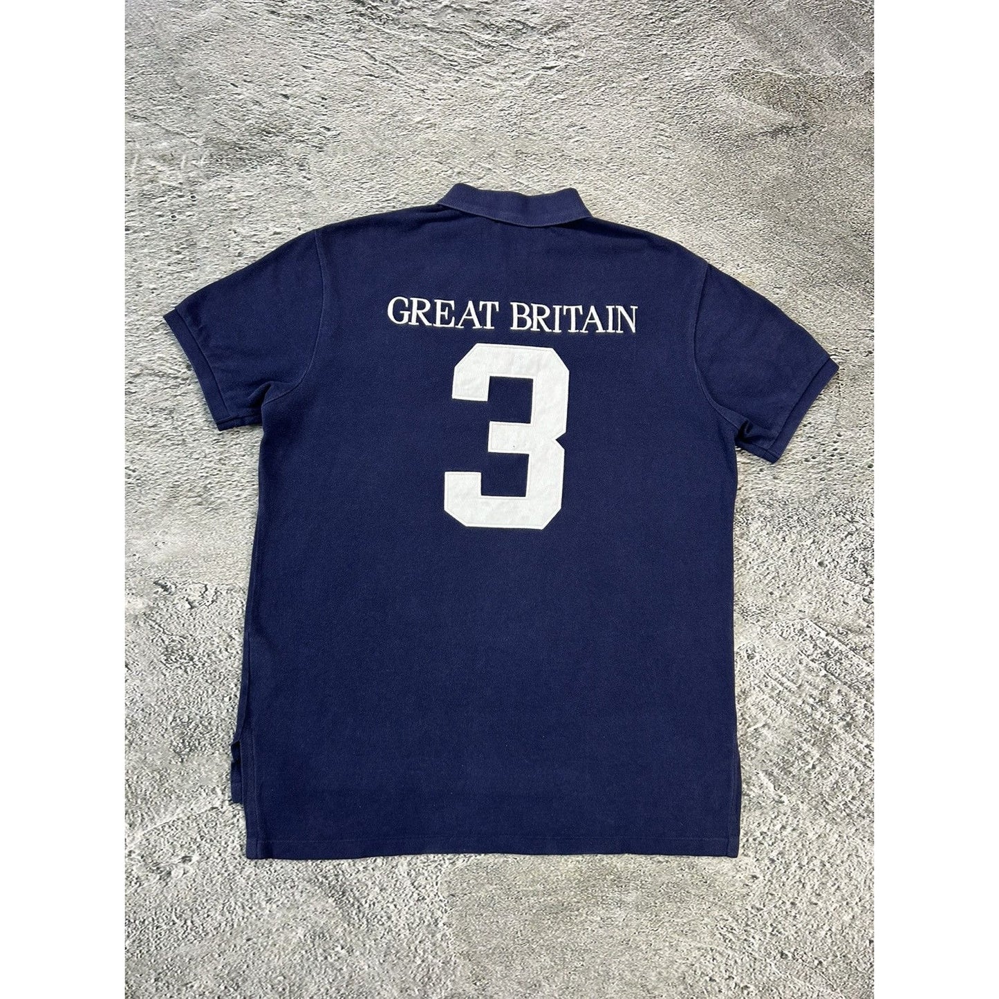Chief Keef Polo Ralph Lauren Great Britain vintage red navy