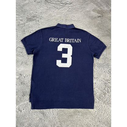 Chief Keef Polo Ralph Lauren Great Britain vintage red navy