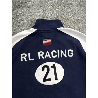 Chief Keef Polo Ralph Lauren zip sweatshirt navy USA