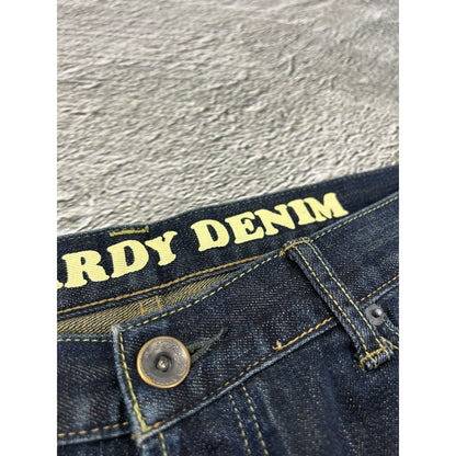 Ed Hardy Christian Audigier vintage jeans big logo pants