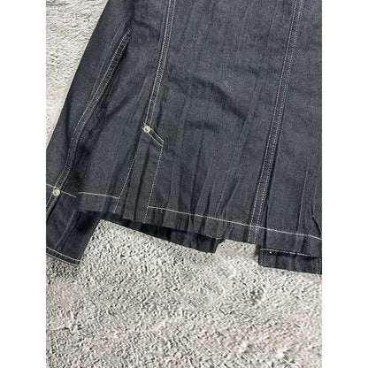 Issey Miyake Fete denim jacket pleated vintage made in Japan