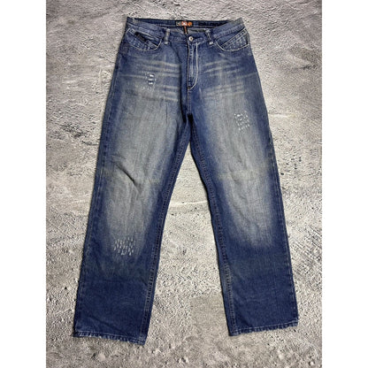 Akademiks Jeans vintage Y2K blue baggy