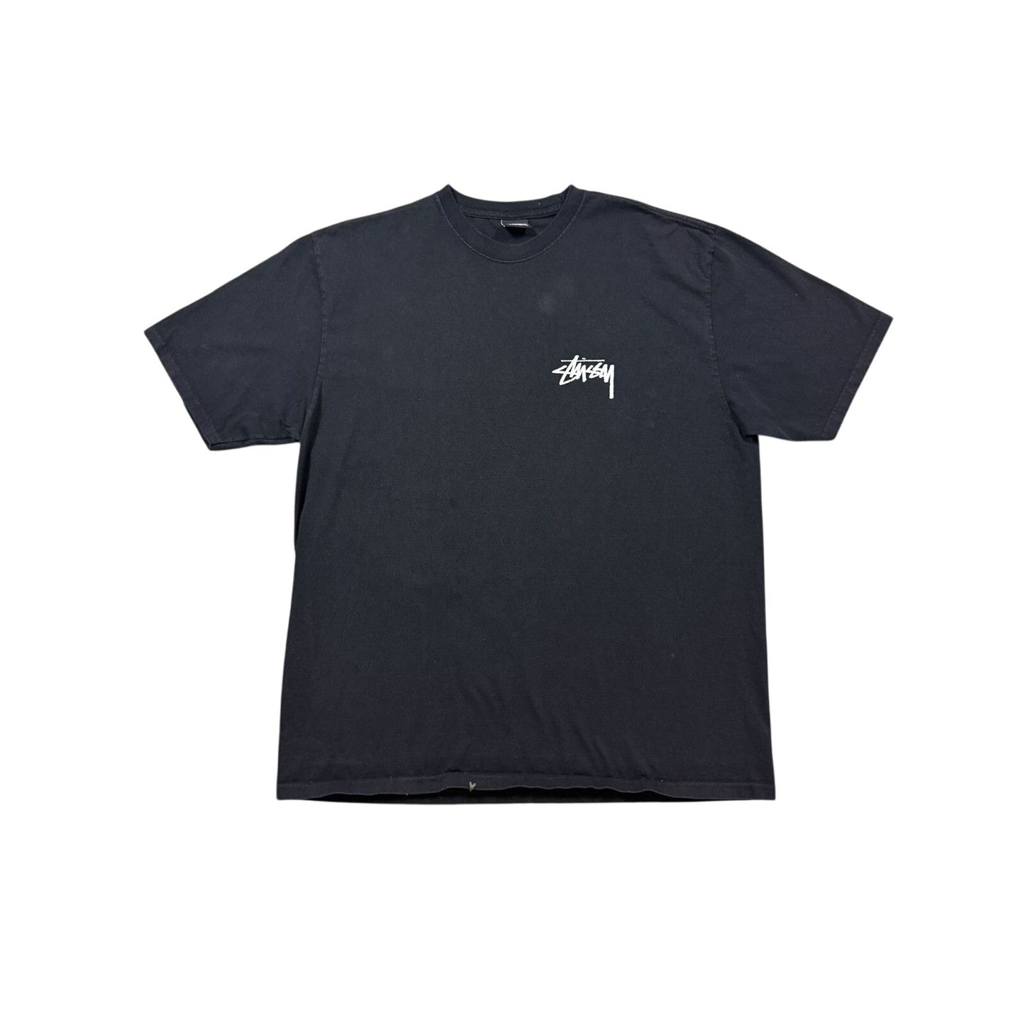 Stussy Cats t-shirt black vintage