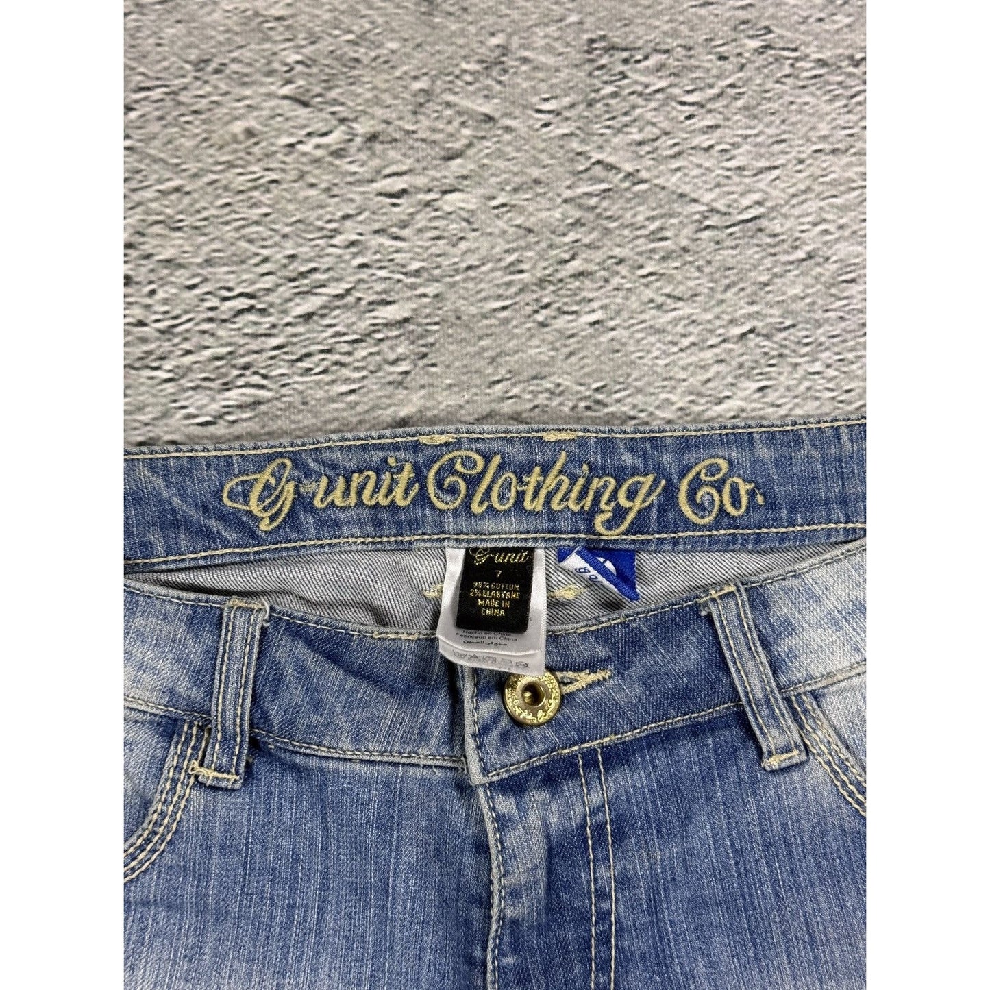 G-Unit jorts light blue Y2K shorts denim