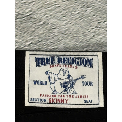 True Religion vintage jeans slim black Y2K