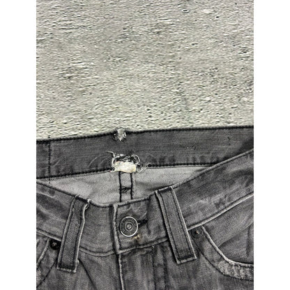 True Religion vintage grey jeans denim pants Ricky Y2K