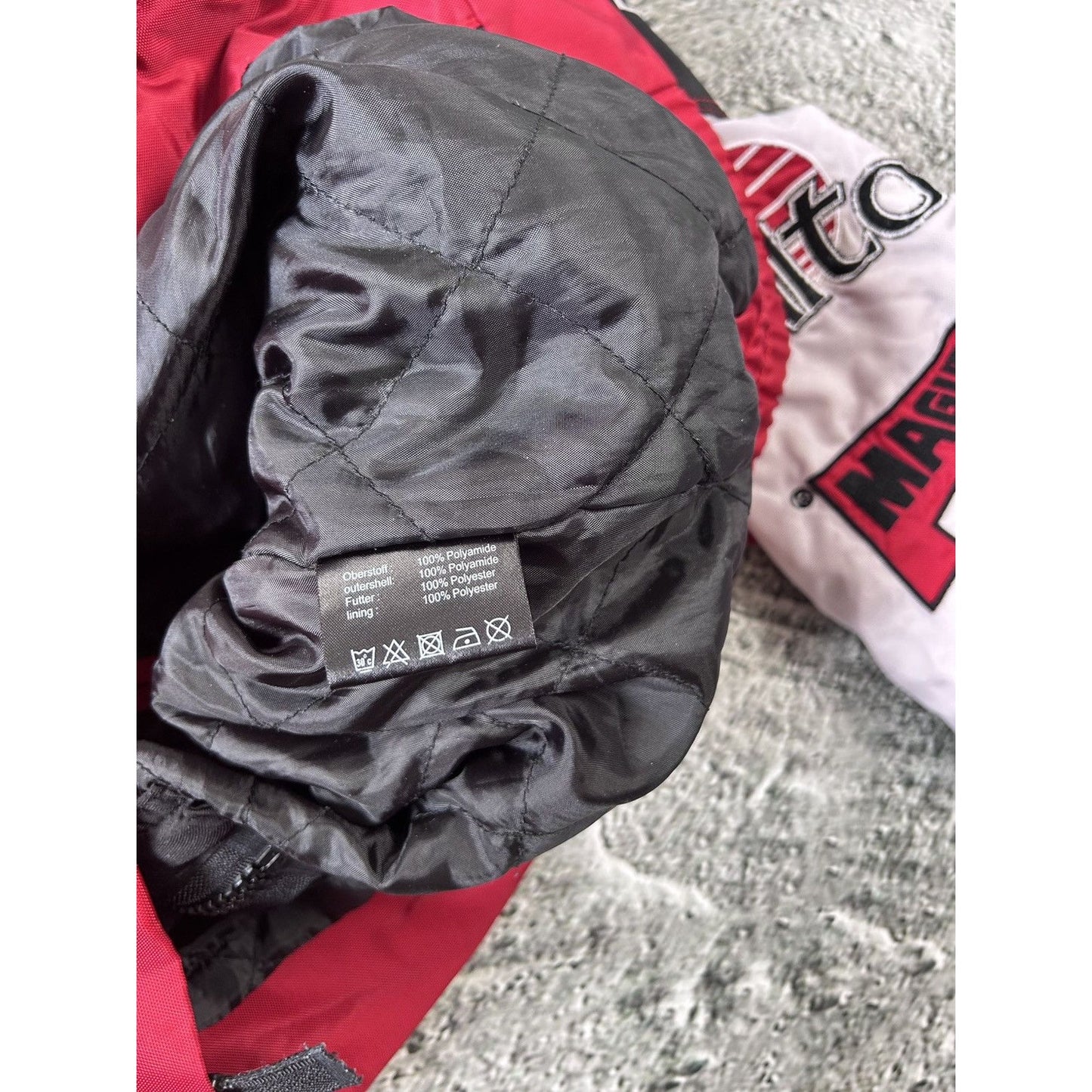 Speed Freak Racing Jacket vintage bomber jacket red