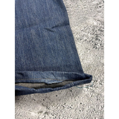 Ed Hardy Christian Audigier vintage jeans big logo pants