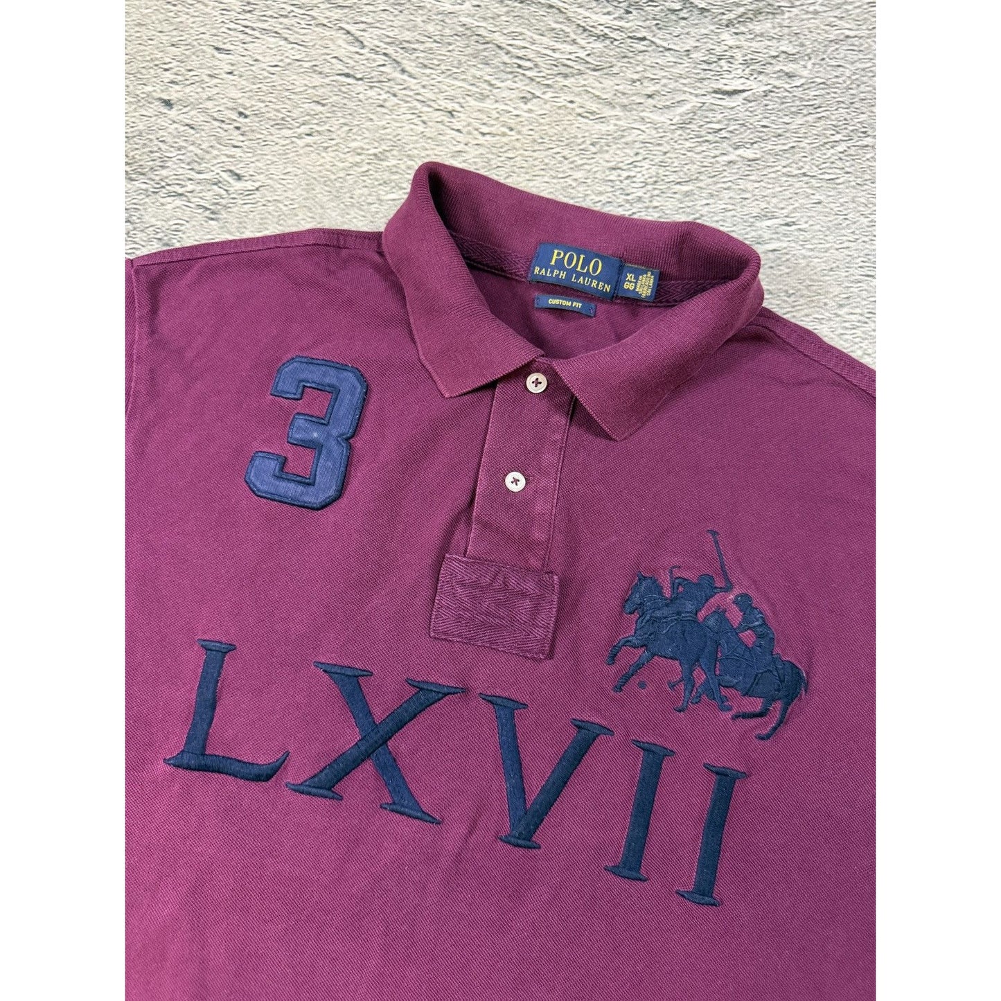 Chief Keef Polo Ralph Lauren vintage purple cherry big pony