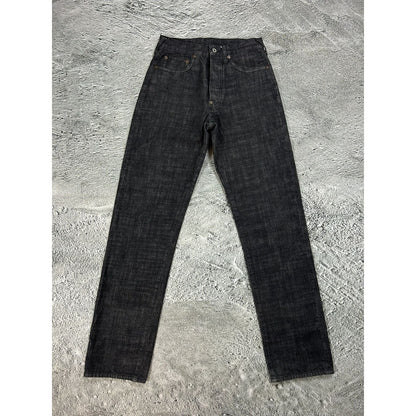 Evisu jeans black big logo Before Anyone white selvedge