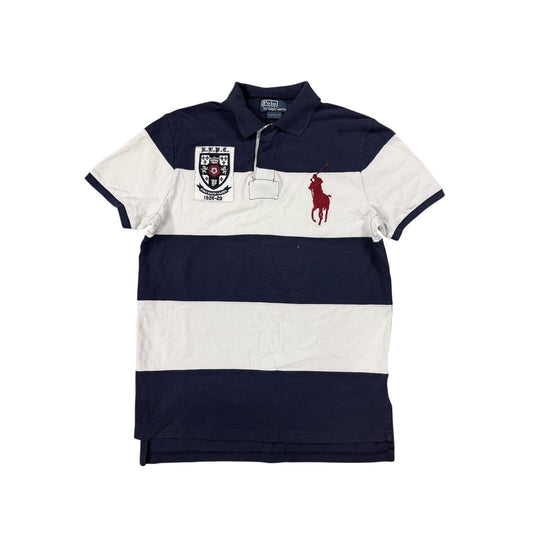 Chief Keef Polo Ralph Lauren big pony striped navy white