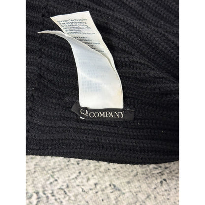 C.P. Company beanie google black wool
