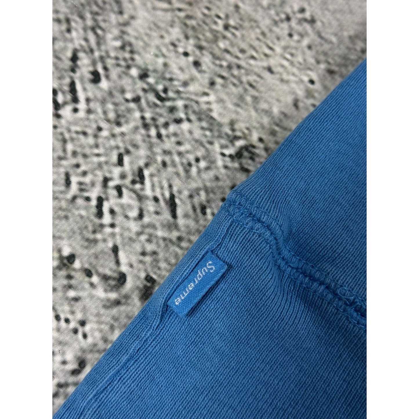 Supreme box logo crewneck blue bogo FW18