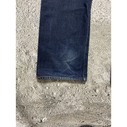 Evisu jeans vintage navy white seagulls selvedge