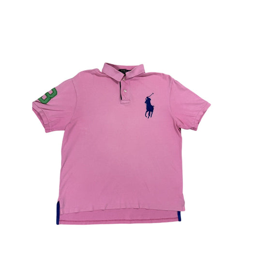 Chief Keef Polo Ralph Lauren vintage pink T-shirt big pony