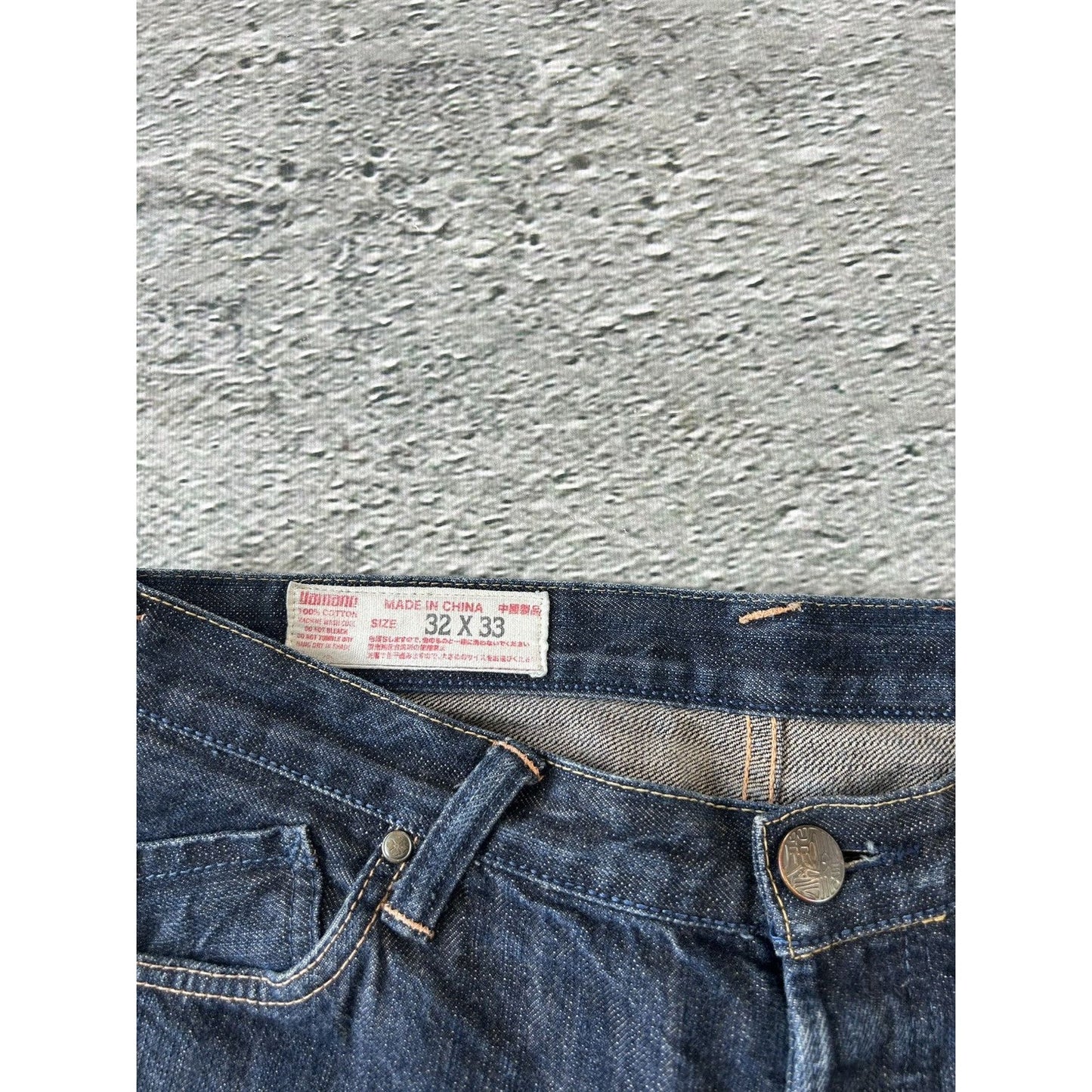 Evisu Yamane jeans vintage design selvedge embroidery dragon
