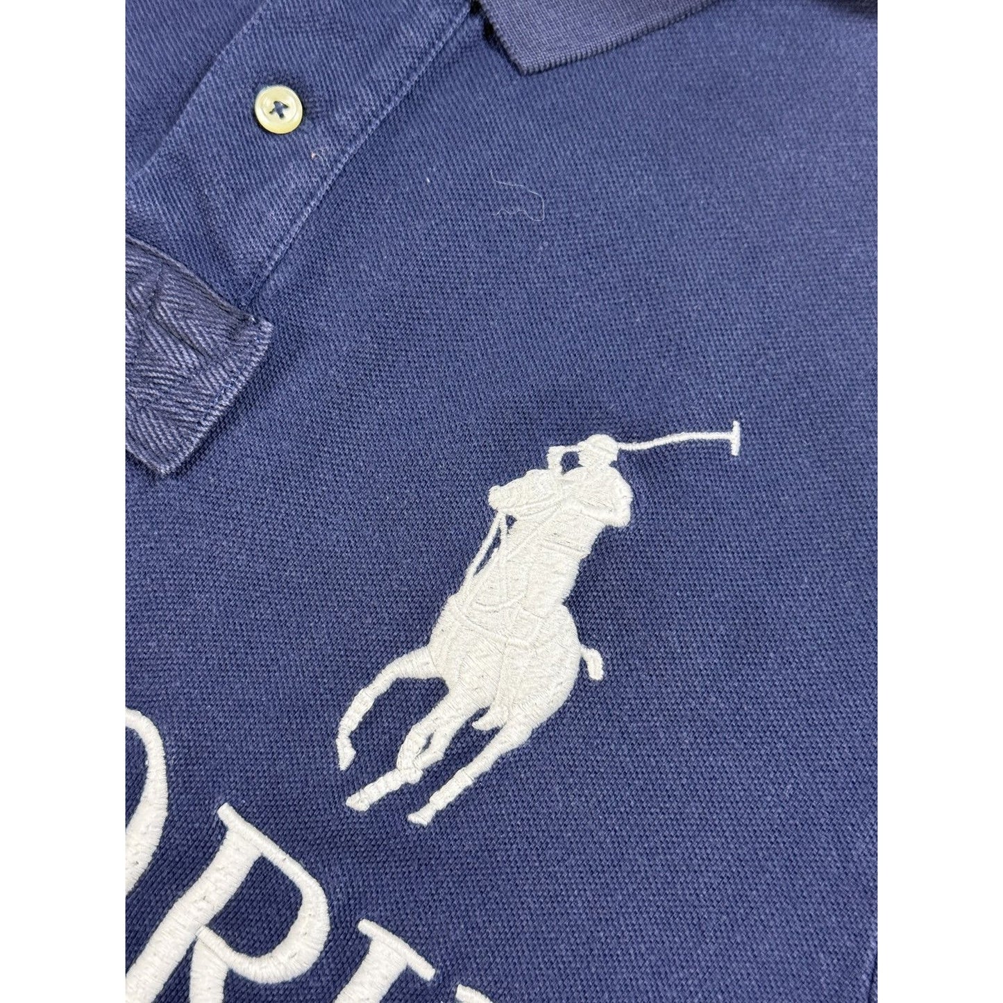 Chief Keef Polo Ralph Lauren New York navy blue Polo T-shirt