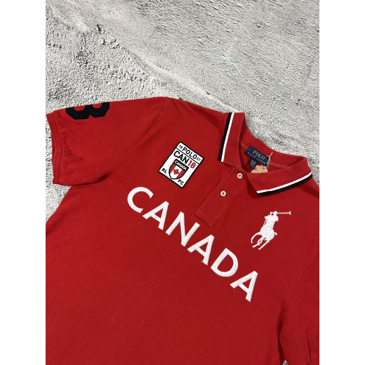 Chief Keef Polo Ralph Lauren Canada vintage big pony red