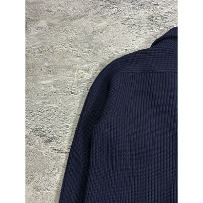 Christian Dior Monsieur Cardigan vintage 70s sweater navy