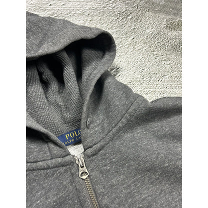 Polo Ralph Lauren zip hoodie grey sweatshirt