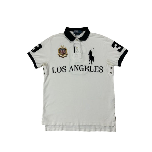 Chief Keef Polo Ralph Lauren Los Angeles vintage white black