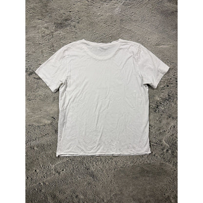 Saint Laurent Paris Hedi Slimane logo T-shirt SLP white