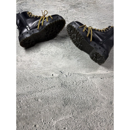 Dr. Martens Doc JADON XL LEATHER PLATFORM BOOTS
