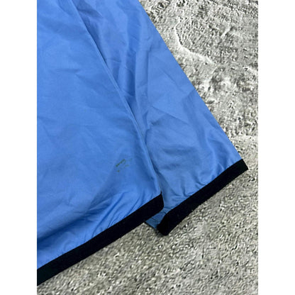 Nike track jacket nylon baby blue vintage Y2K halfzip