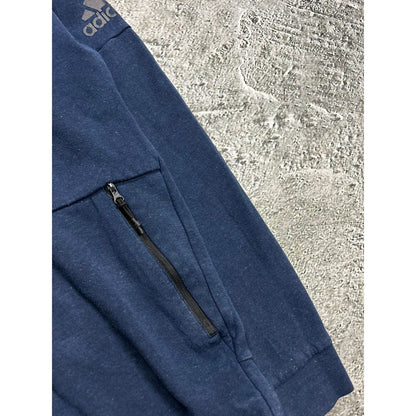 Adidas zip hoodie tech fleece navy