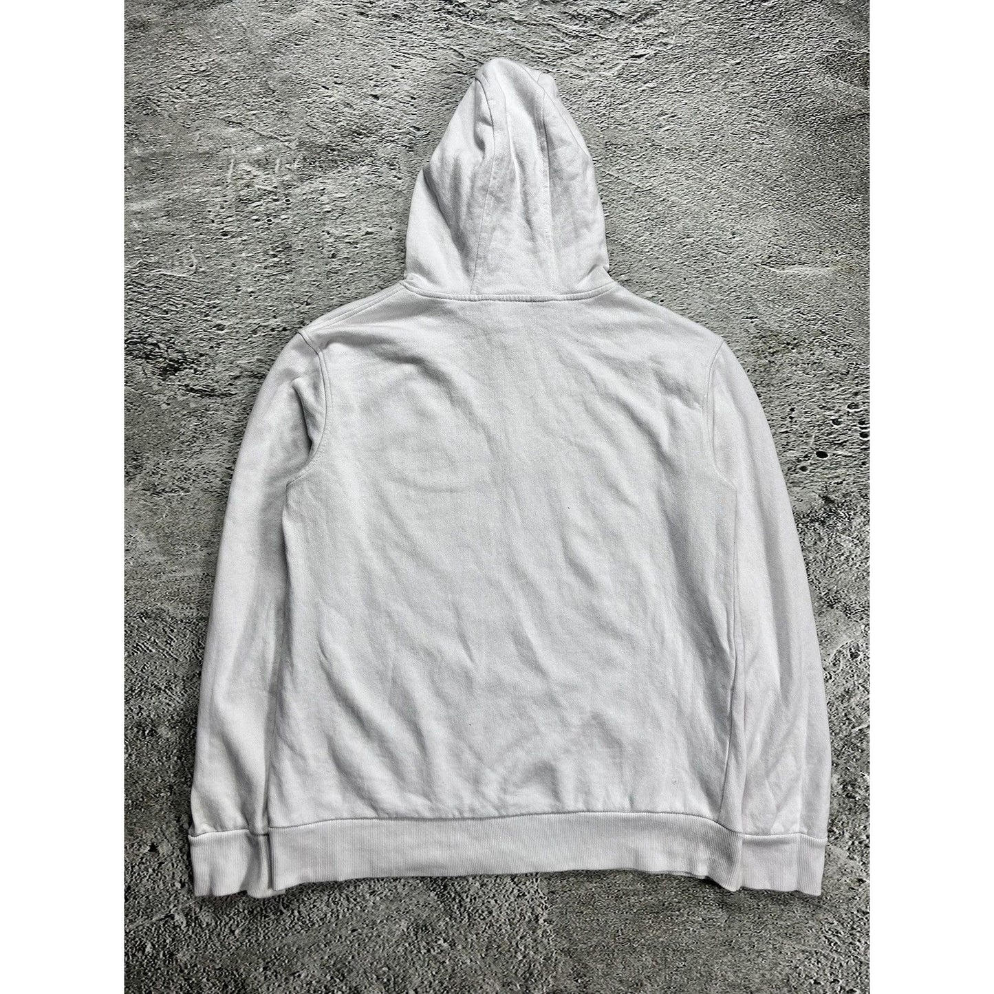 Cavalli hoodie Class big logo white gold Milano Roberto