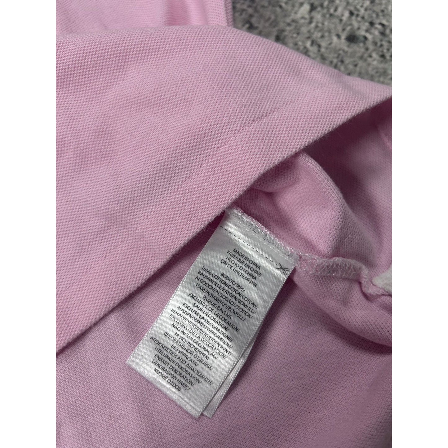 Chief Keef Polo Ralph Lauren vintage pink T-shirt big pony