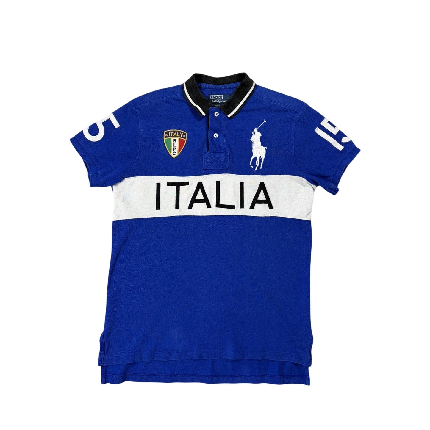 Chief Keef Polo Italia Ralph Lauren T-shirt vintage blue