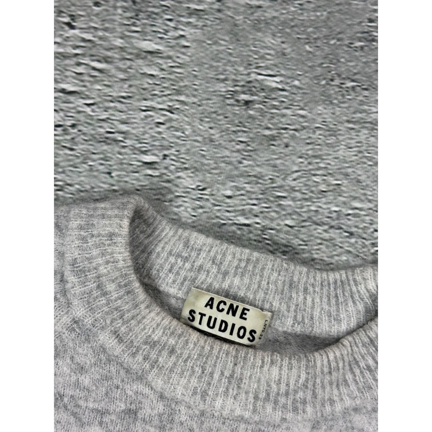 Acne Studios mohair sweater rue mohair paw13 boxy fit