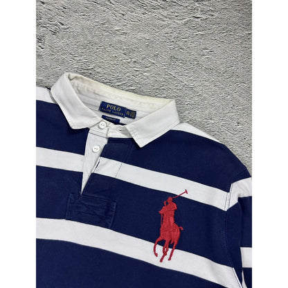 Chief Keef Polo Ralph Lauren striped longsleeve big pony