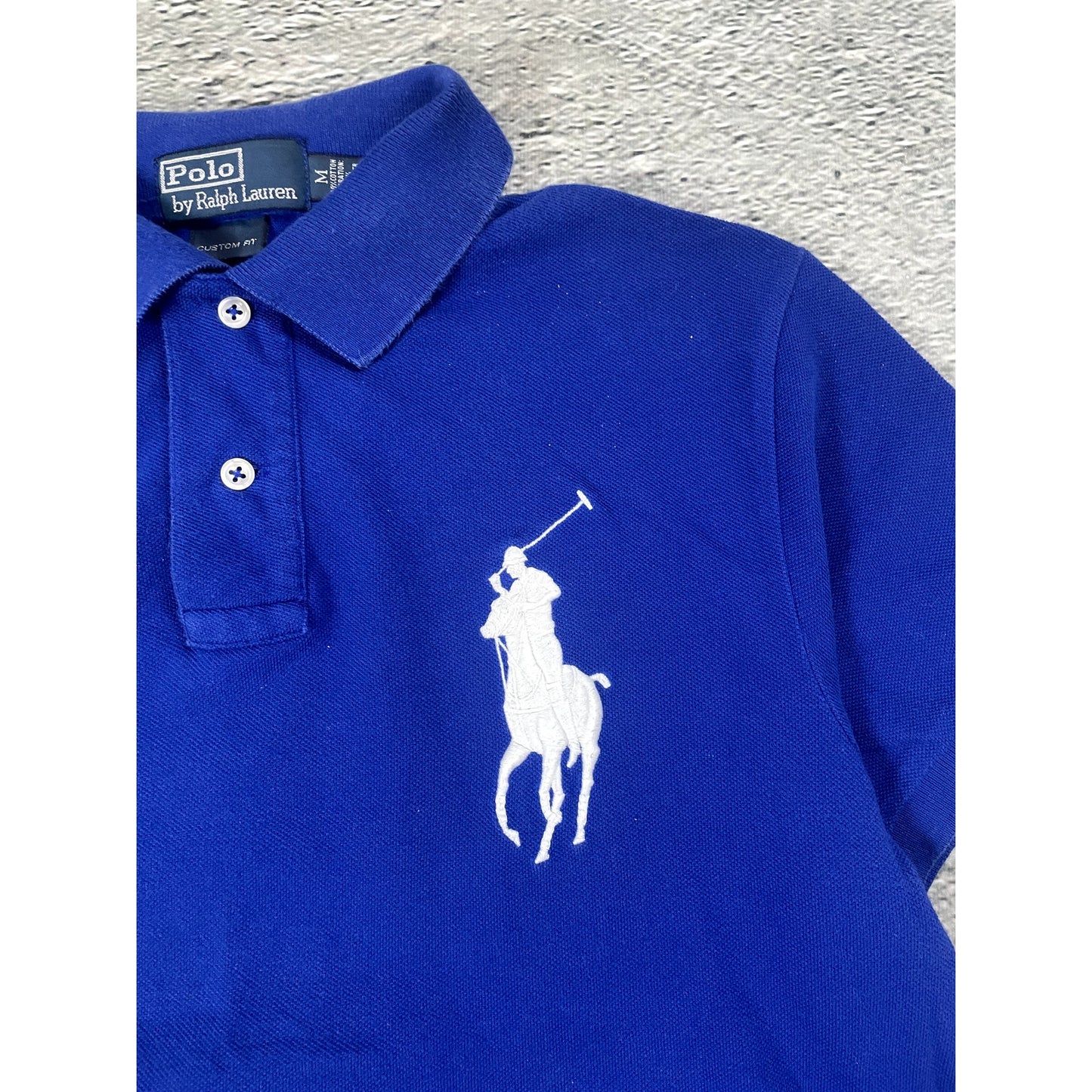 Chief Keef Polo Ralph Lauren USA vintage shirt blue