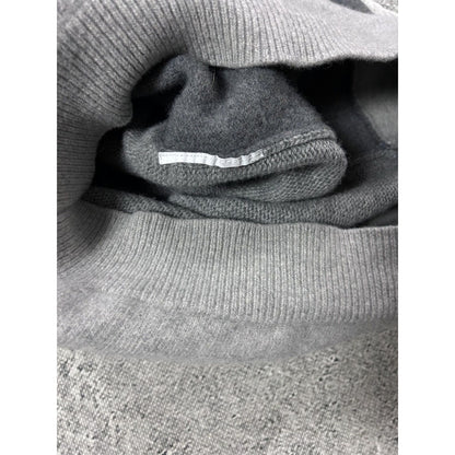 Alexander McQueen grey long sweater v neck