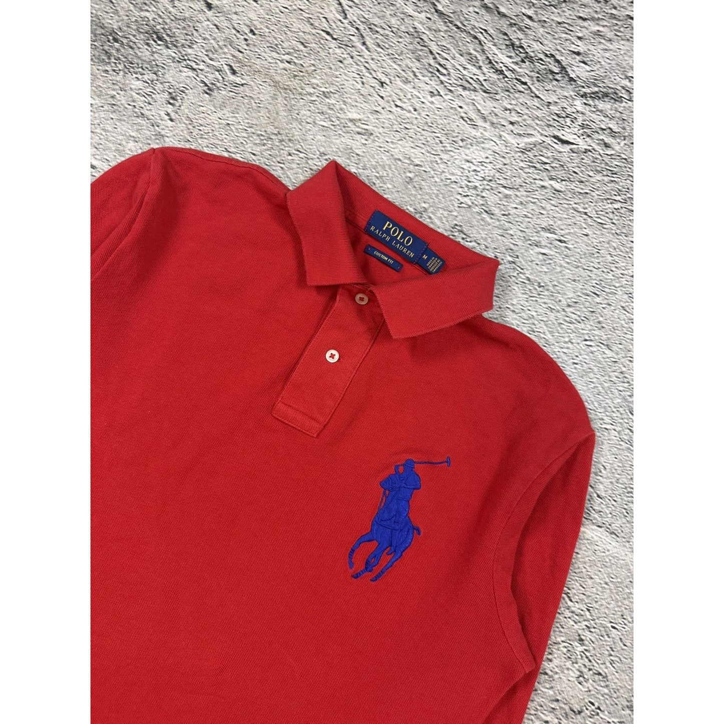 Chief Keef Polo Ralph Lauren big pony longsleeve red