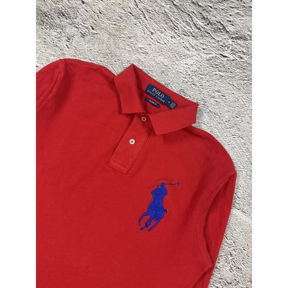 Chief Keef Polo Ralph Lauren big pony longsleeve red
