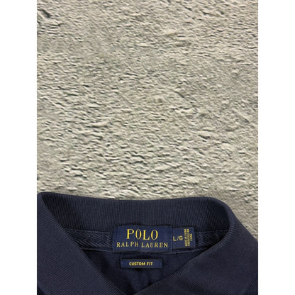 Chief Keef Polo Ralph Lauren New York navy blue Polo T-shirt