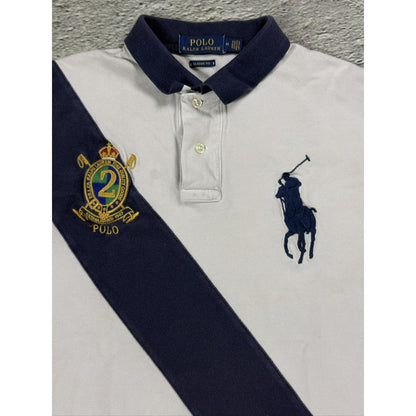Chief Keef Polo Ralph Lauren vintage white navy big pony