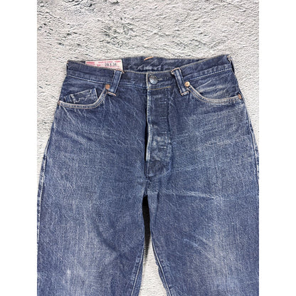 Evisu Yamane jeans embroidery japanese vintage cat face gull